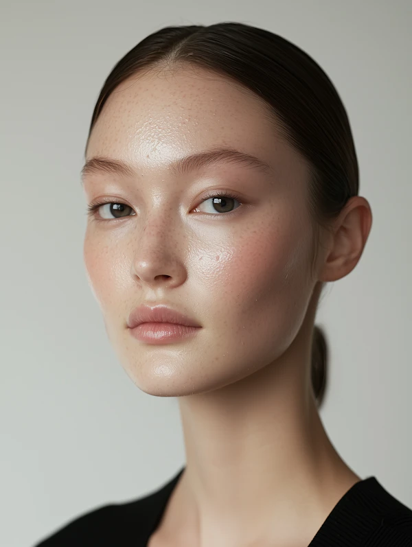 Freckled Portrait