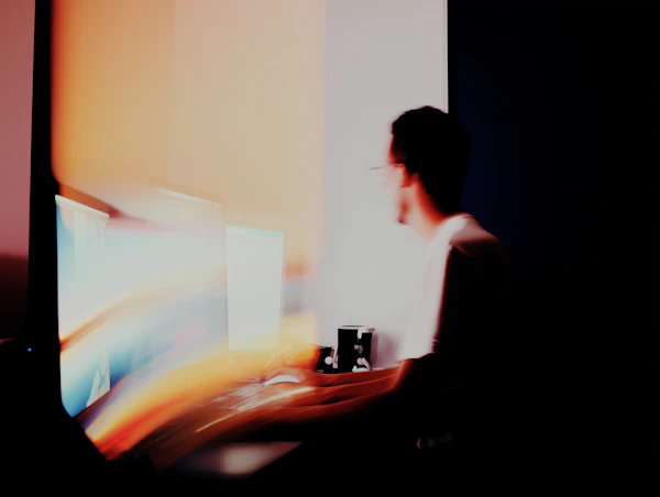 Abstract Desk Scene