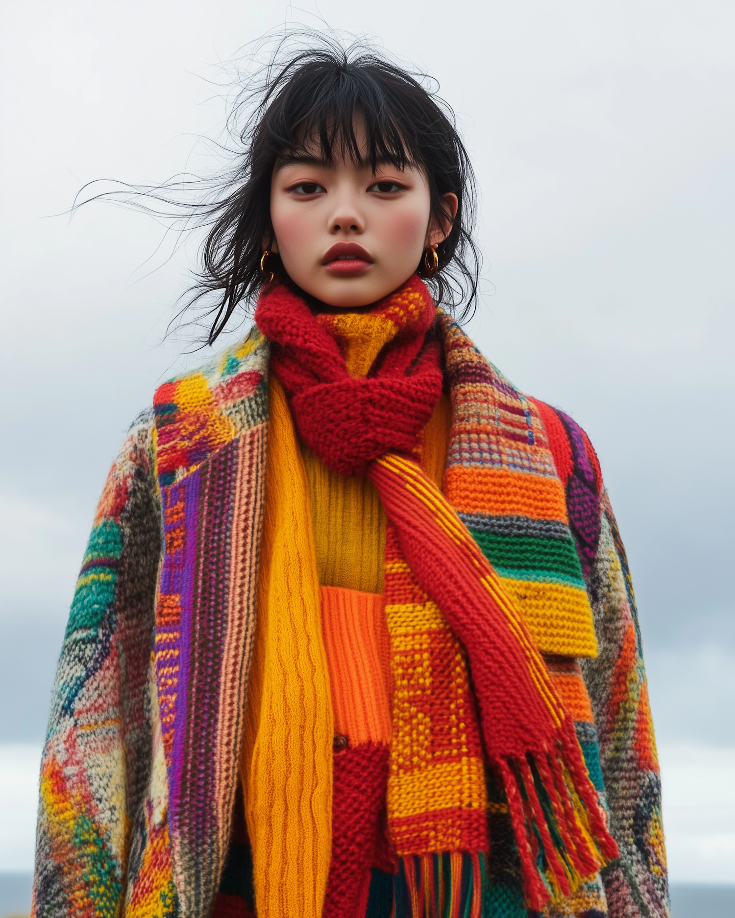 Fashion Portrait of a Young Woman