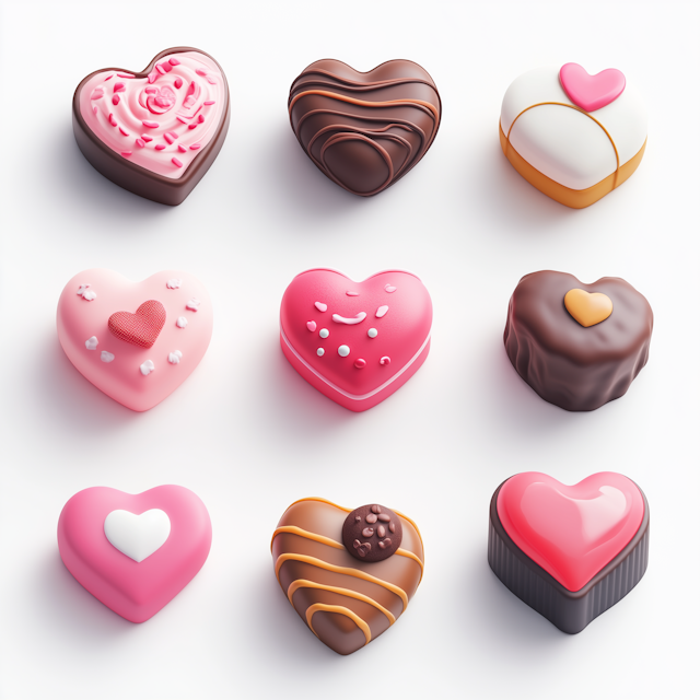 Heart-Shaped Chocolates