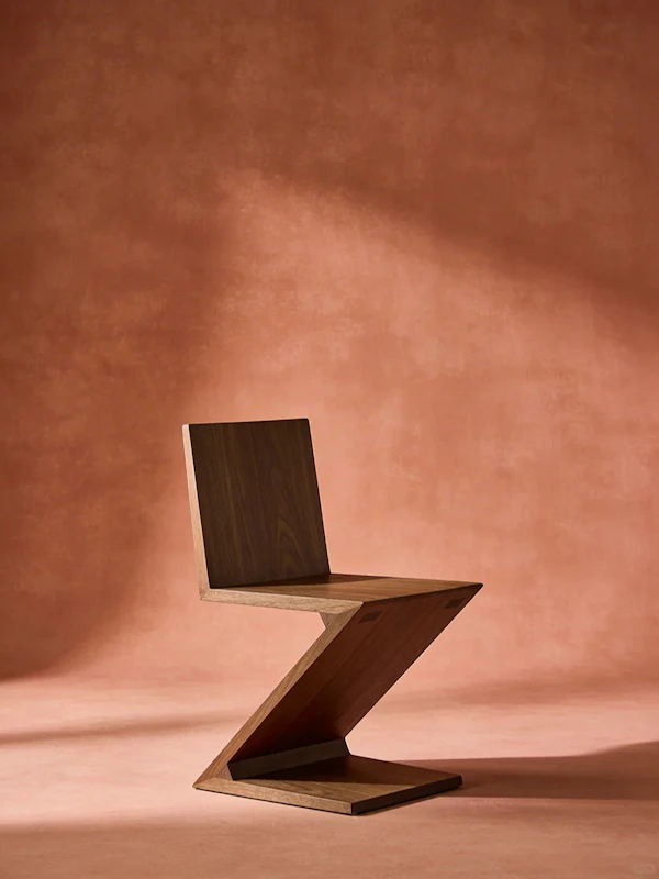 Z-Shaped Wooden Chair