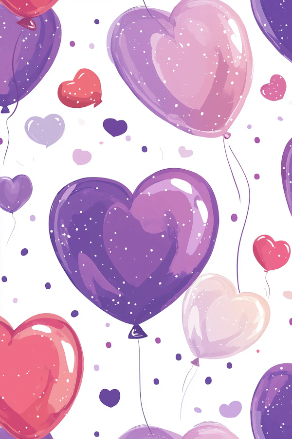 Heart Balloon Illustration