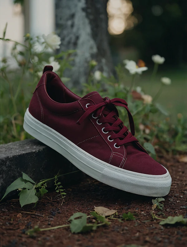 Maroon Sneaker Outdoors