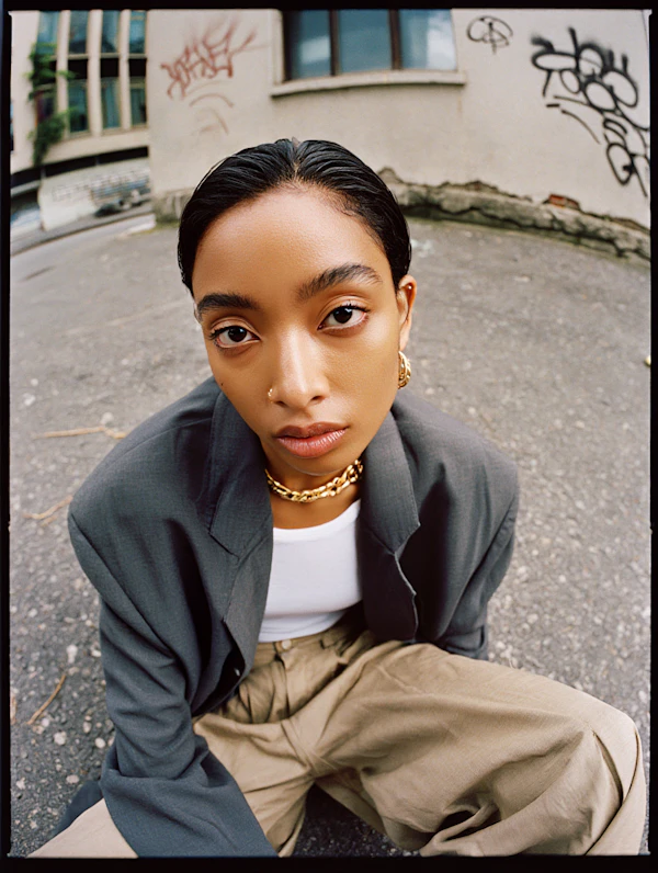 Urban Portrait of Woman