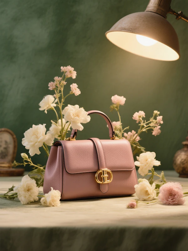 Elegant Pink Handbag
