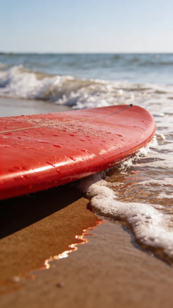 Surfboard on Shore
