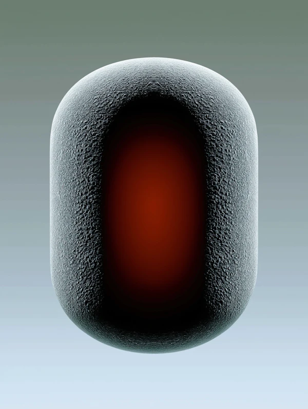 Glowing Capsule Object