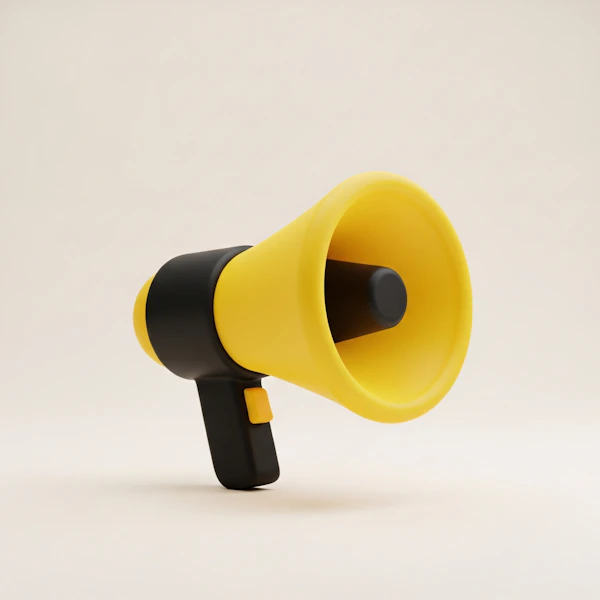 Stylized Megaphone
