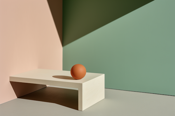 Balancing Act in Pastel Geometry