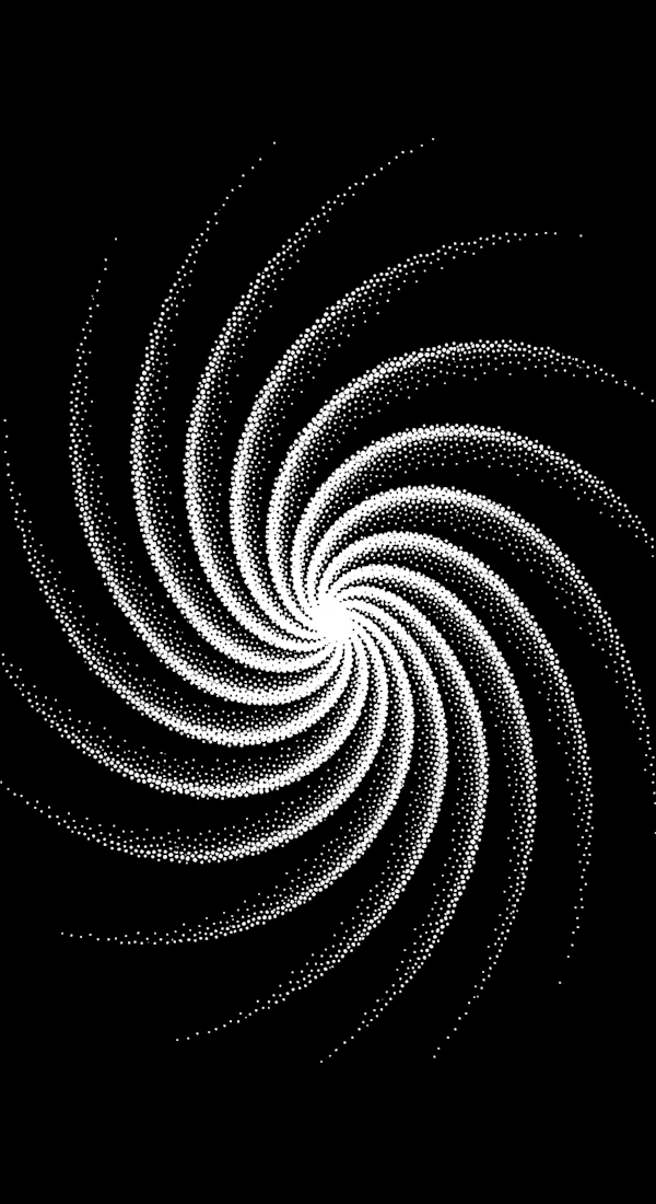 Spiral Dot Pattern