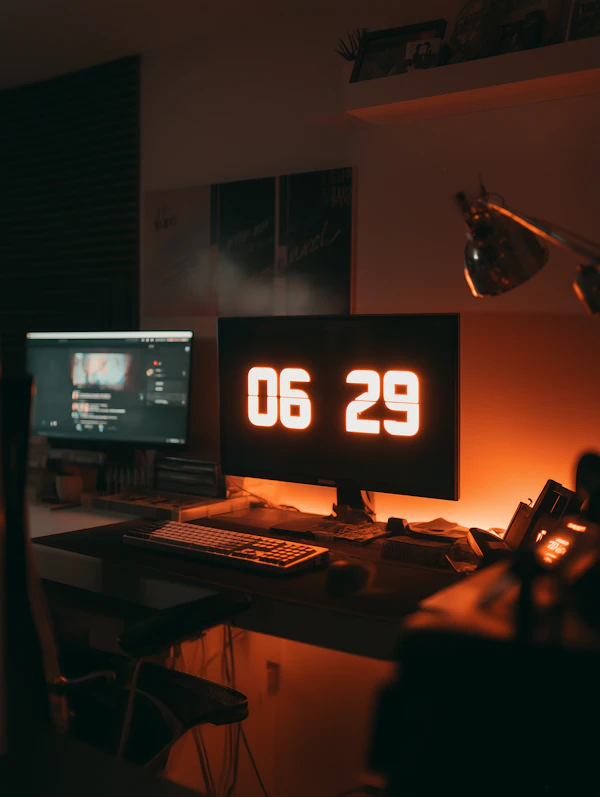Cozy Desk Setup