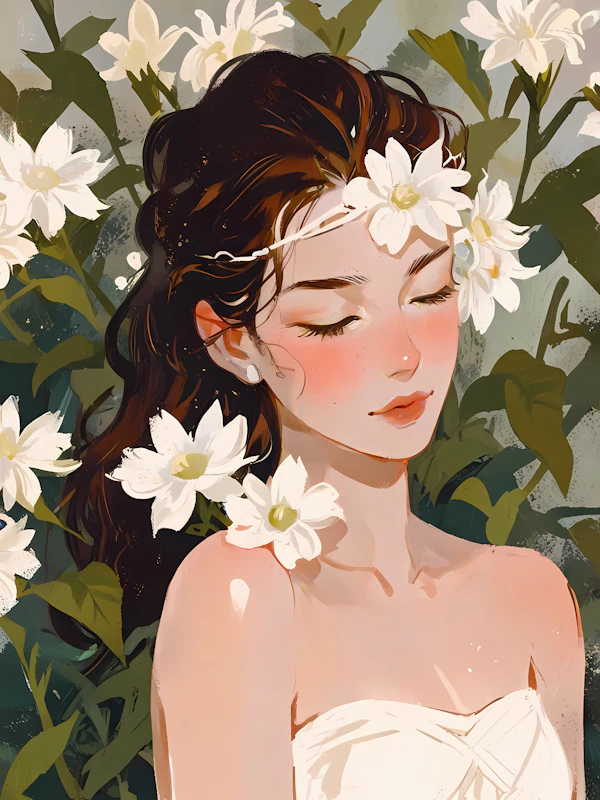 Blooming Serenity Art