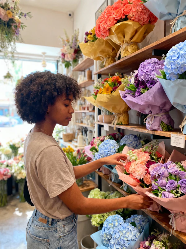 Flower Shop Selection