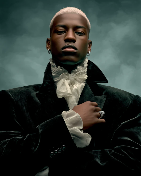 Elegant Vintage Portrait