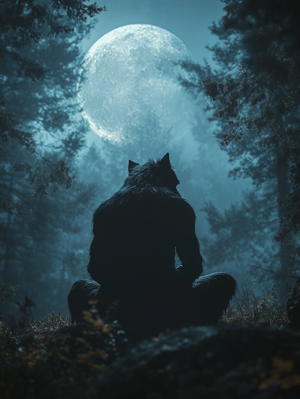 Werewolf Under Moonlight