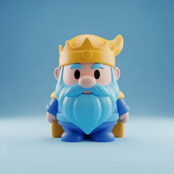Cartoon King Character