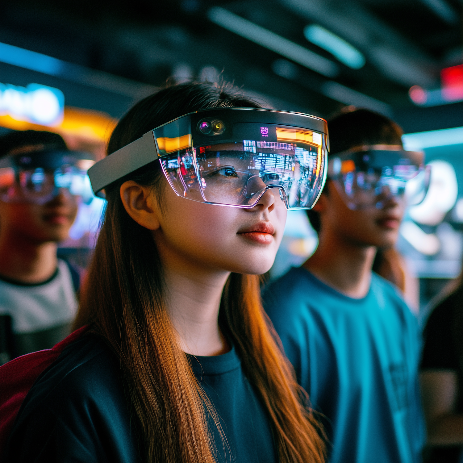 Futuristic AR Glasses