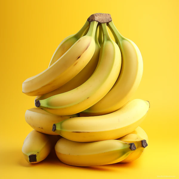Monochrome Yellow Banana Cluster