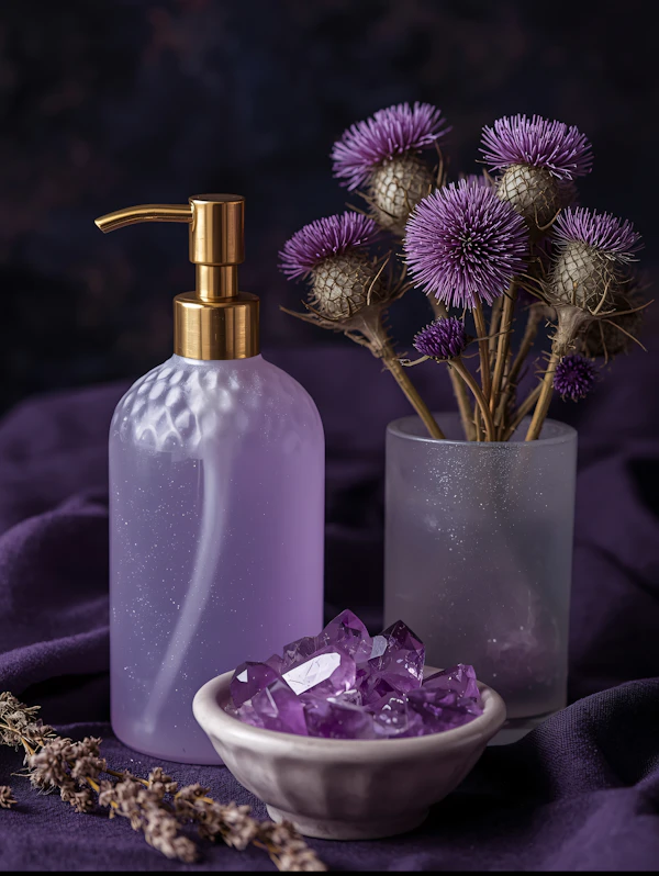 Lavender-Themed Setup