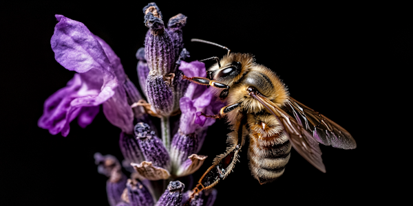 Bee on Lavender