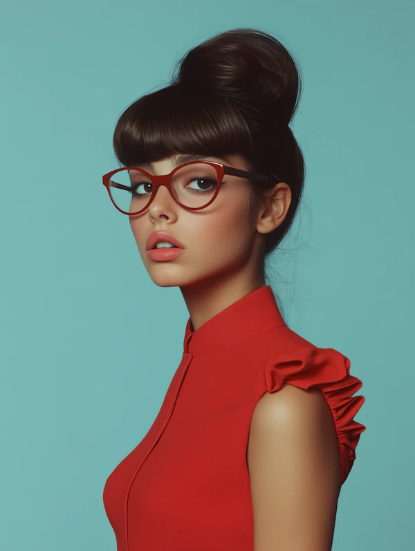 Retro-Inspired Portrait