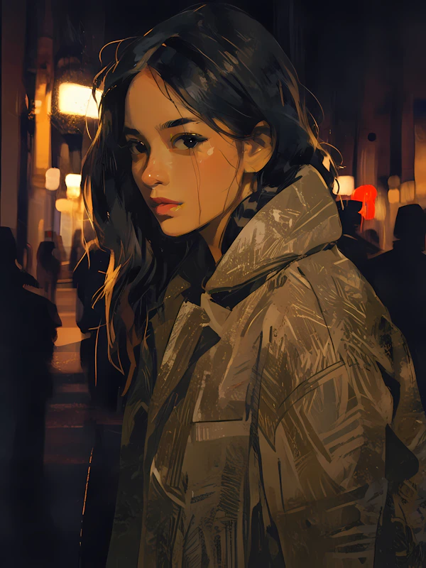 Urban Night Illustration