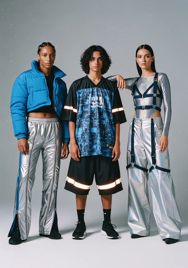 Futuristic Fashion Trio