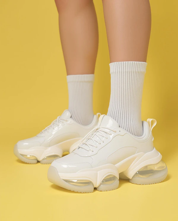 Chunky Sneakers Close-Up