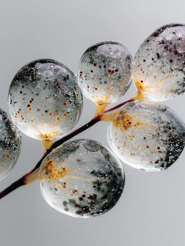 Luminous Glass Orbs