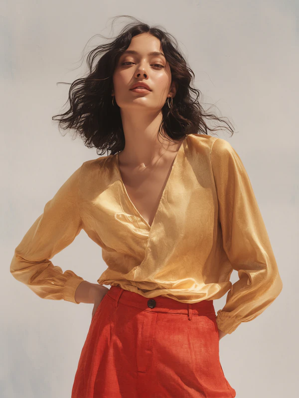 Confident Woman Posing
