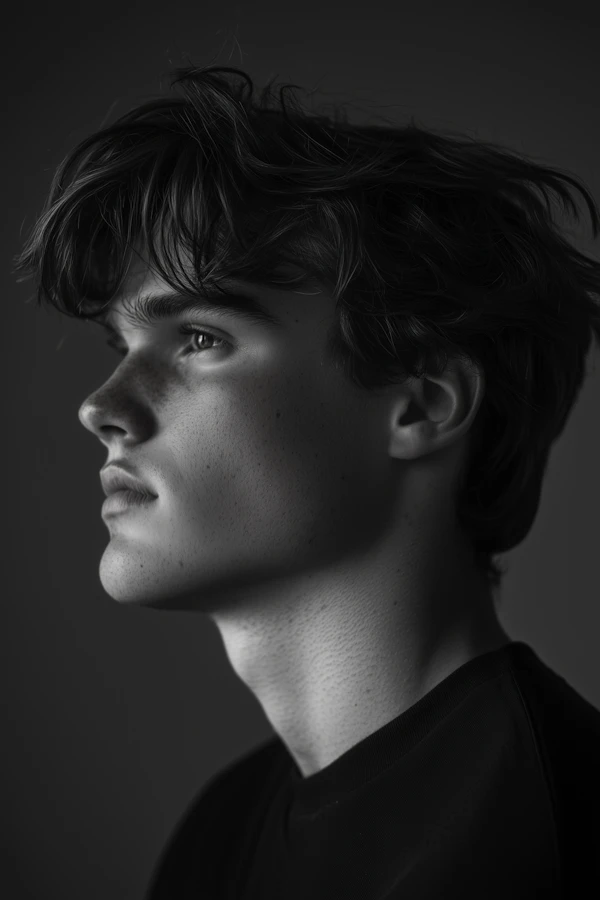 Contemplative Portrait