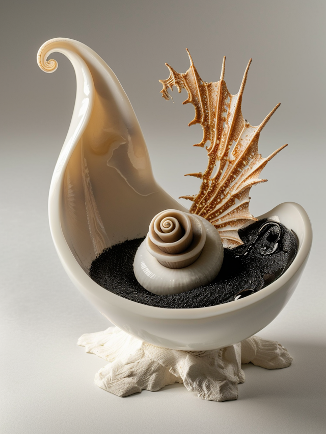 Elegant Shell Composition