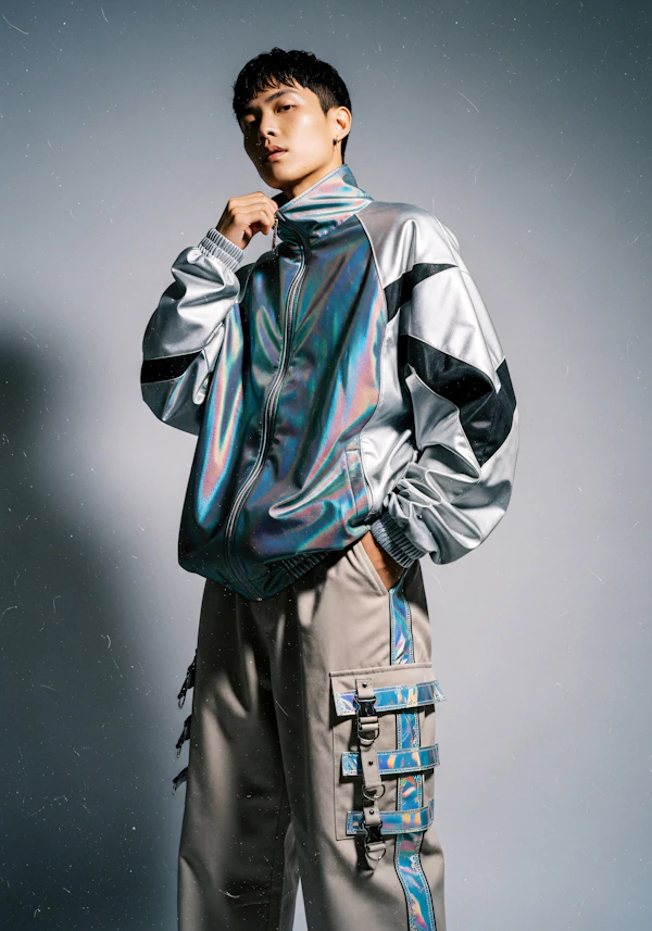 Futuristic Fashion Pose