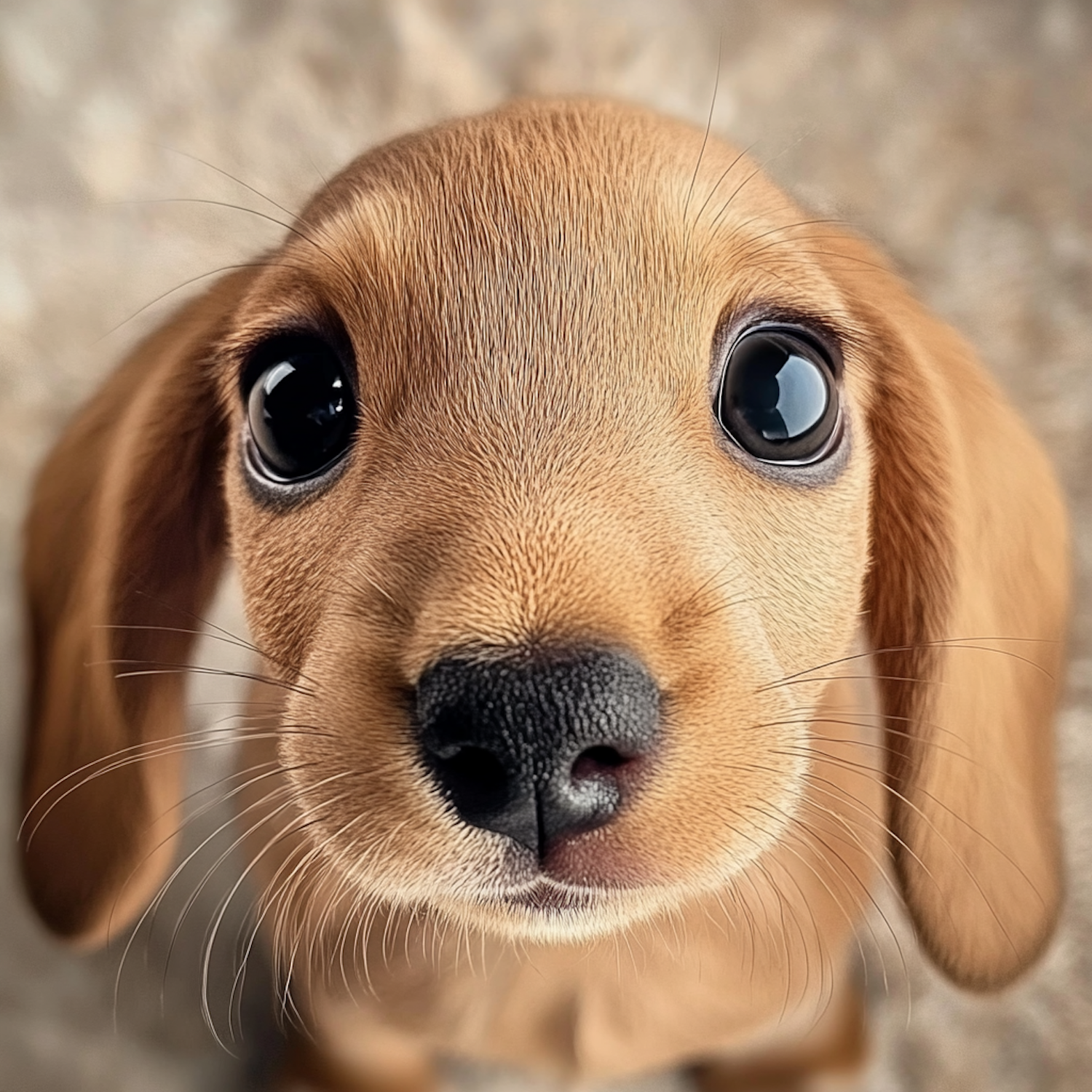 Adorable Puppy Close-Up