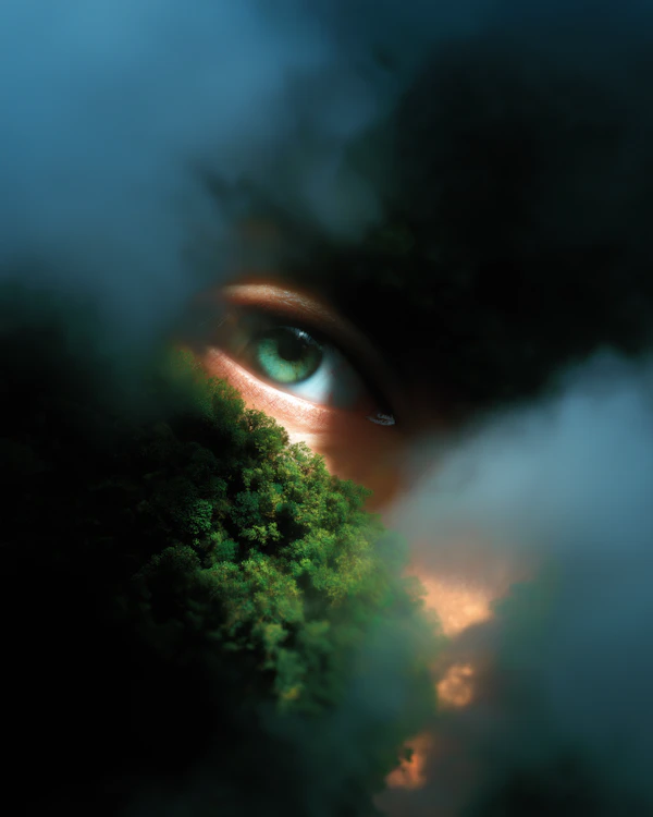 Surreal Eye Forest