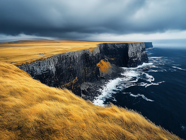 Dramatic Coastal Cliffs