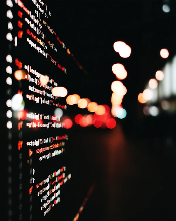 Code and Bokeh Lights