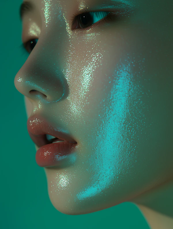 Ethereal Face Close-Up