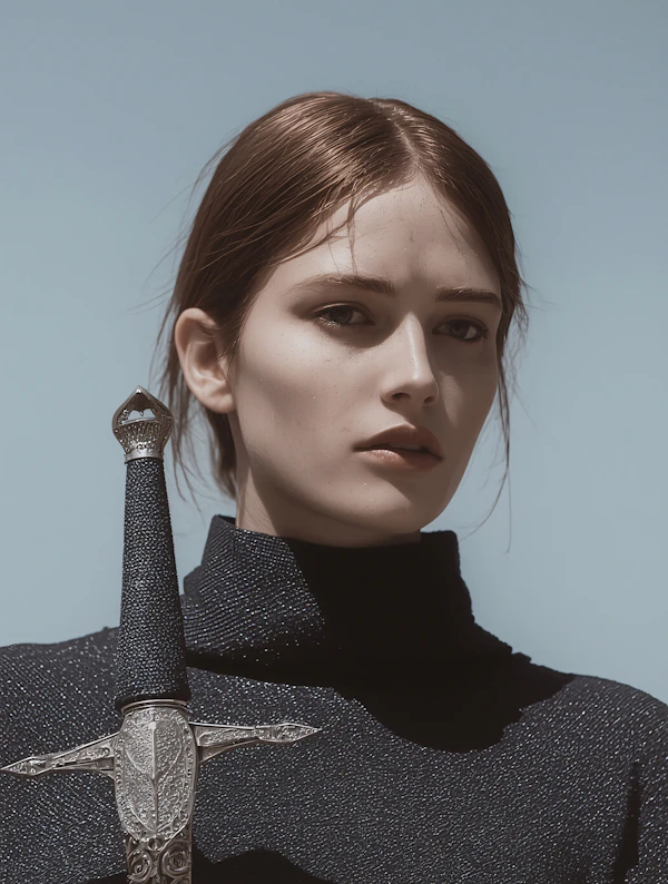 Portrait with Sword