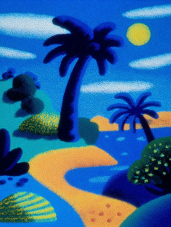 Tropical Landscape Art