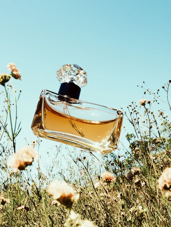Luxurious Perfume Display