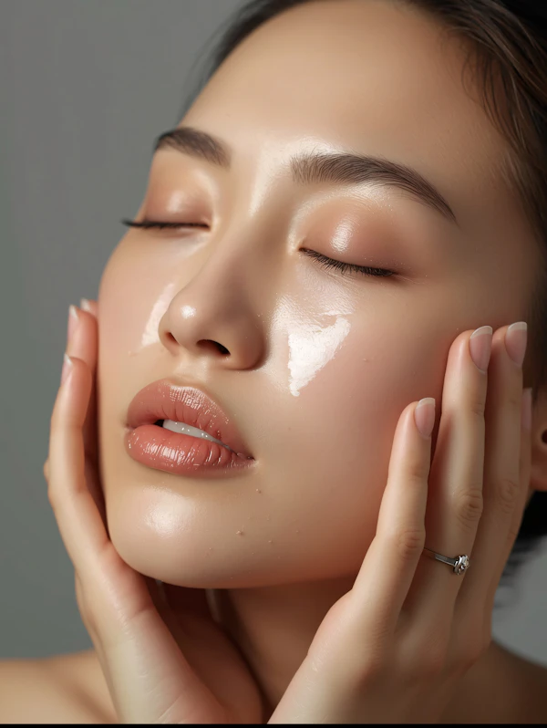 Skincare Routine Close-Up