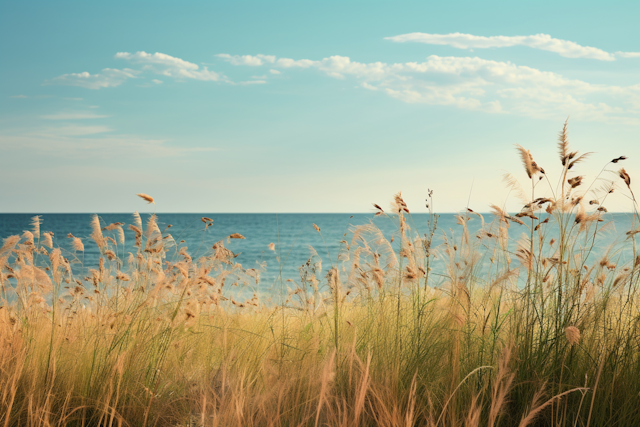 Serene Coastal Whispers