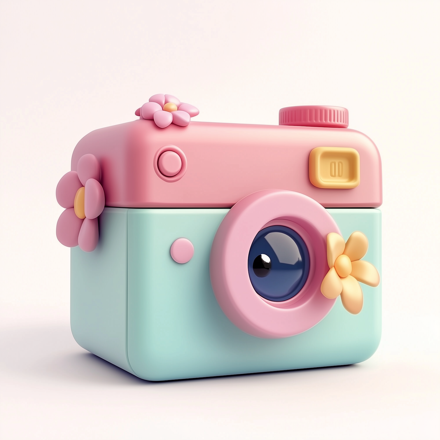 Whimsical Pastel Camera