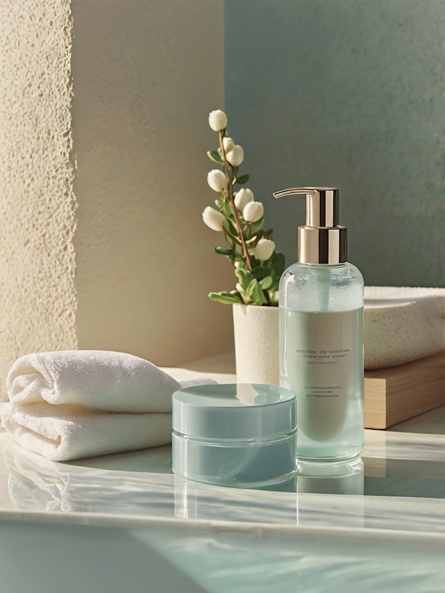 Serene Skincare Arrangement