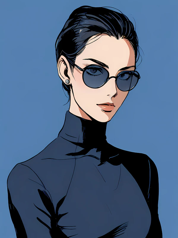 Stylized Portrait Illustration