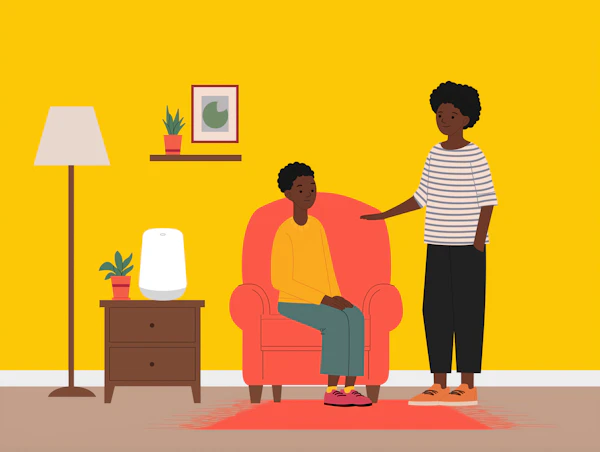 Cozy Living Room Scene