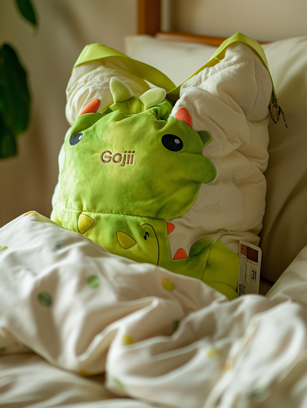 Gojii the Comforting Plush Dinosaur