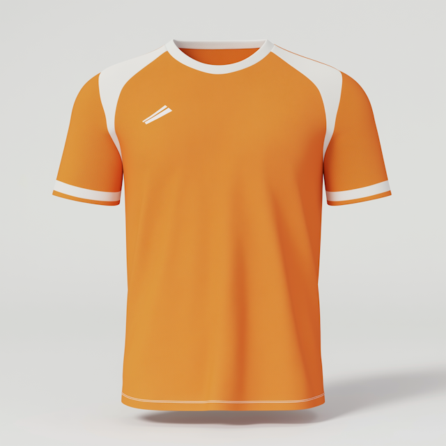 Orange Sports Jersey