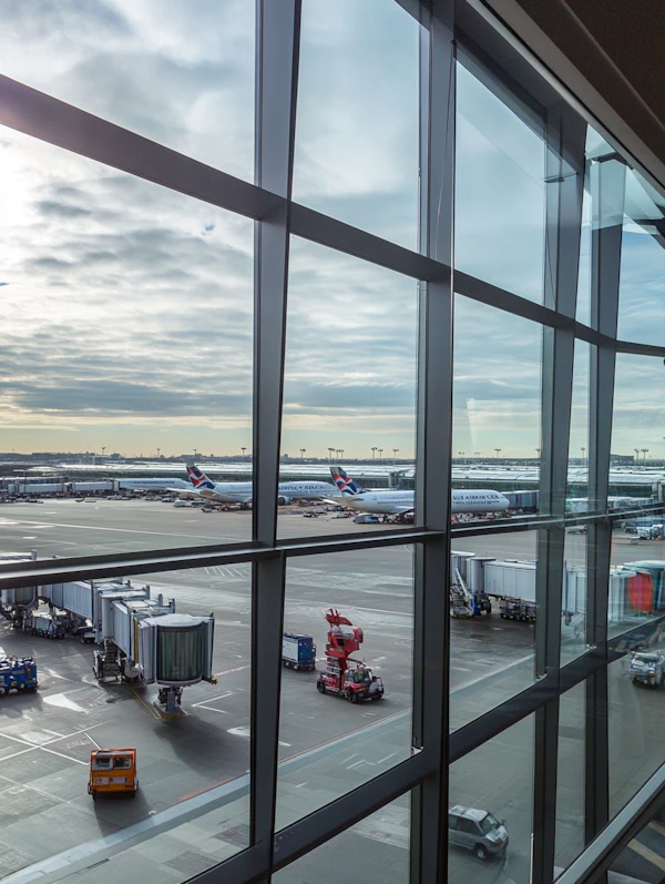 Airport Terminal View
